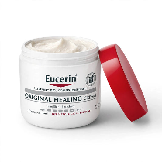 Eucerin Original Healing Emollient Cream For Dry Skin, 454G