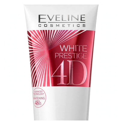 Eveline Cosmetics White Prestige 4D 3in1 Nourishing, Regenerating & Whitening Hand Cream, 100ml