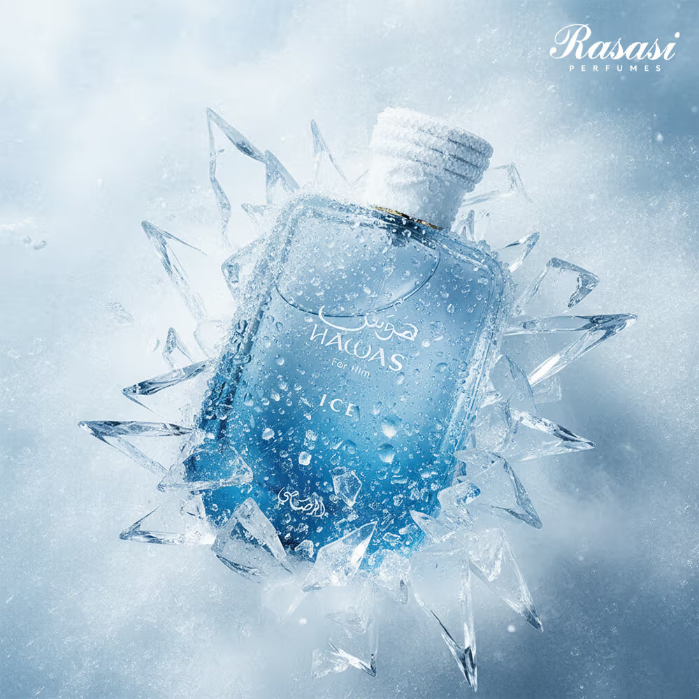 Rasasi Hawas Ice for Men Eau De Parfum, 100ml