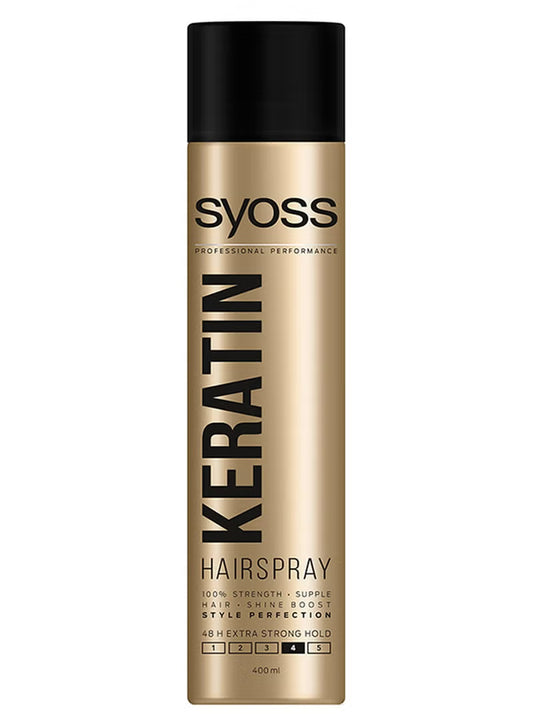 Syoss Keratin Hair Spray, 400Ml