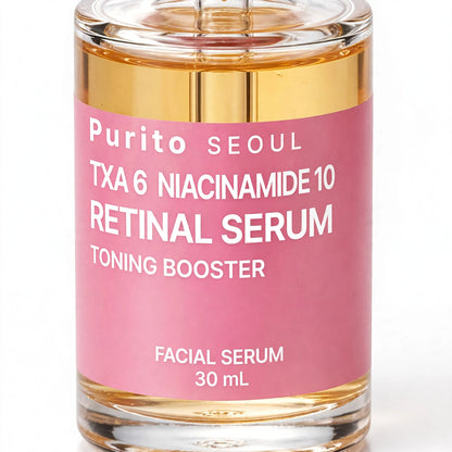 PURITO TXA 6 NIACINAMIDE 10 RETINAL SERUM TONING BOOSTER FACIAL SERUM 30 ML