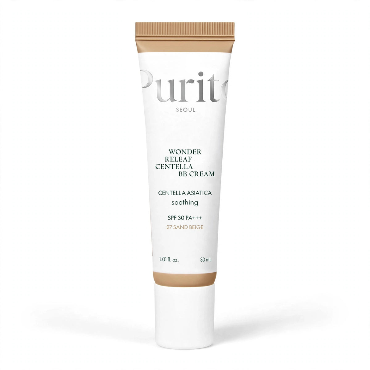 PURITO WONDER RELEAF CENTELLA SPF 30 PA +++ 27 SAND BEIGE CENTELA ASIATICA SOOTHING  30 ML