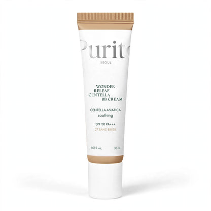 PURITO WONDER RELEAF CENTELLA SPF 30 PA +++ 27 SAND BEIGE CENTELA ASIATICA SOOTHING  30 ML
