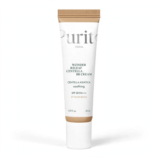 PURITO WONDER RELEAF CENTELLA SPF 30 PA +++ 27 SAND BEIGE CENTELA ASIATICA SOOTHING  30 ML