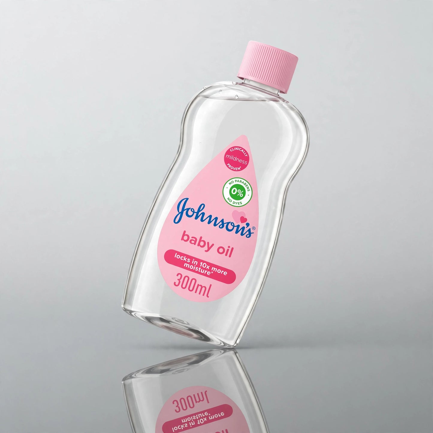 jhonsons baby oil moistture 300 ml