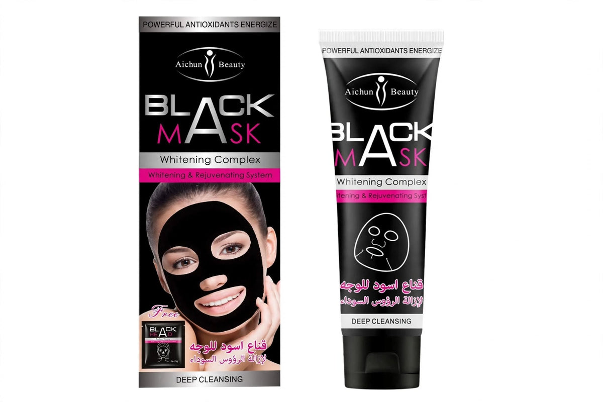 Aichun Beauty Black Mask Whitening Complex Deep Cleansing 120ml