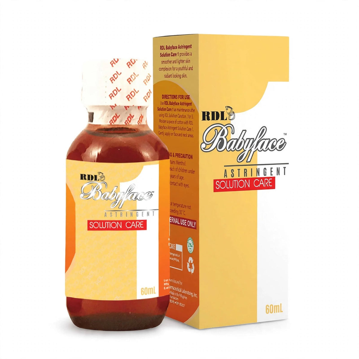 Rdl Baby Face Astringent Solution Care 60 ml