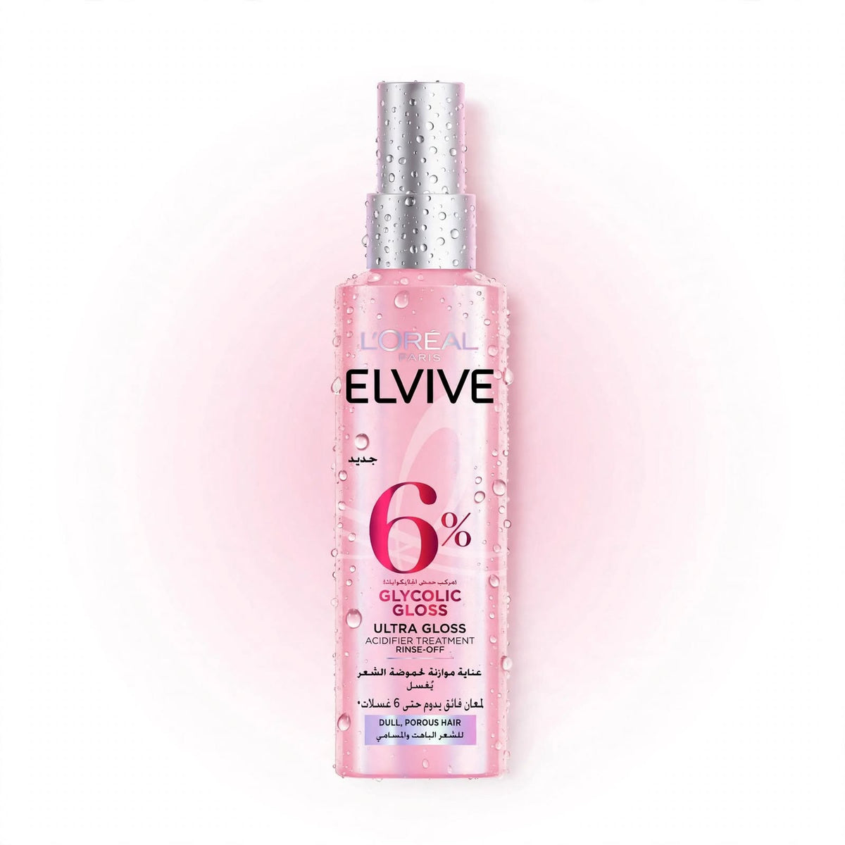 Elvive Lereal Paris 6% Glycolic Gloss Ultra Gloss dull, porous hair 150ml