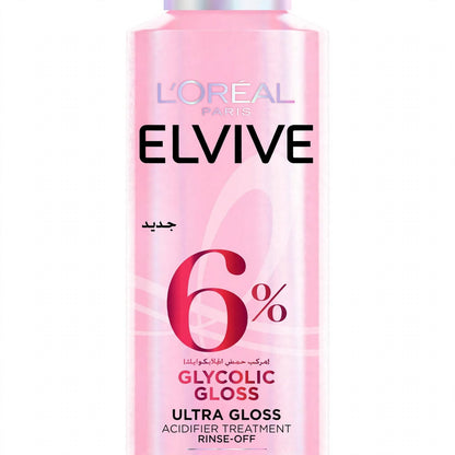 Elvive Lereal Paris 6% Glycolic Gloss Ultra Gloss dull, porous hair 150ml