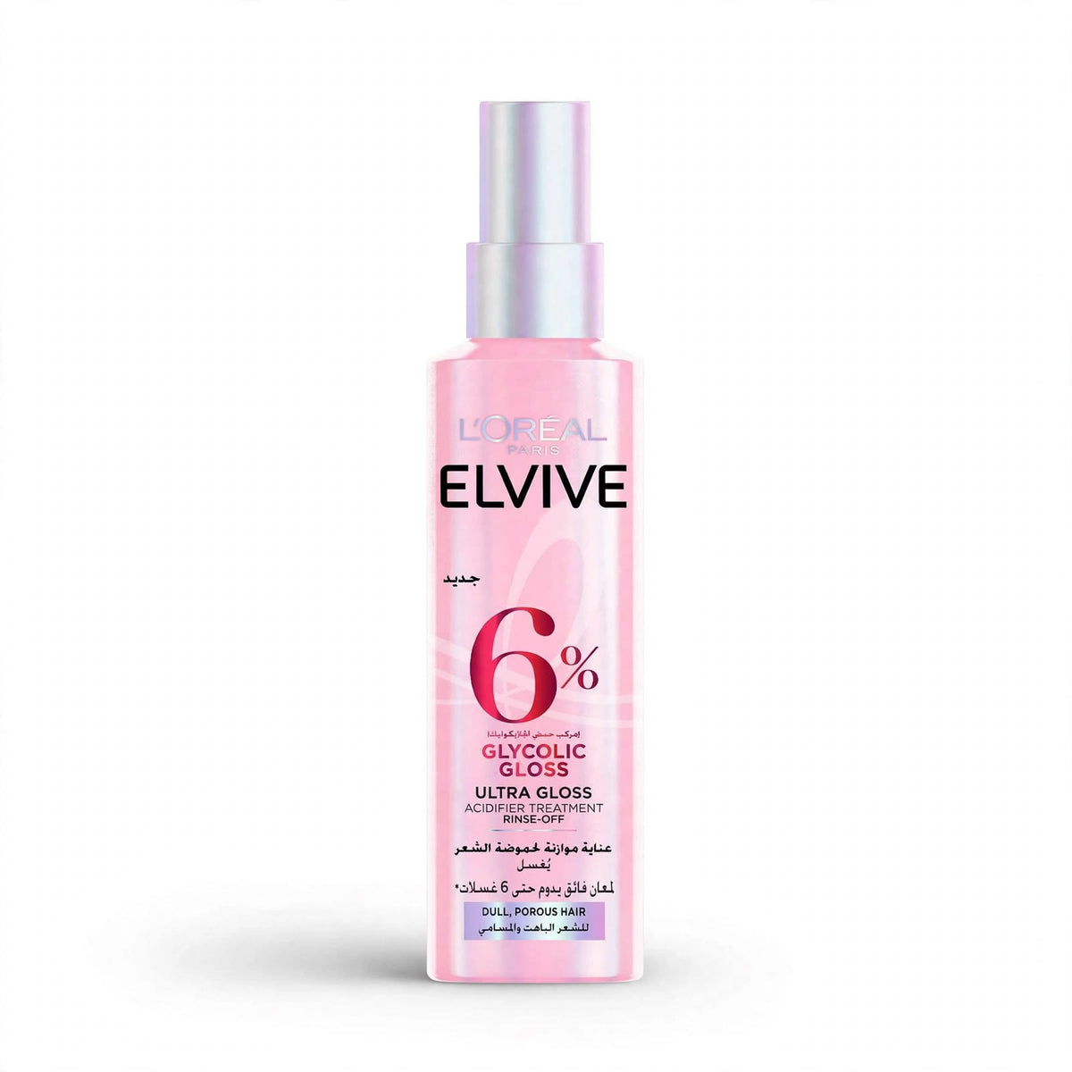 Elvive Lereal Paris 6% Glycolic Gloss Ultra Gloss dull, porous hair 150ml