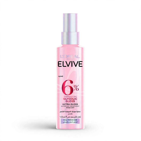 Elvive Lereal Paris 6% Glycolic Gloss Ultra Gloss dull, porous hair 150ml