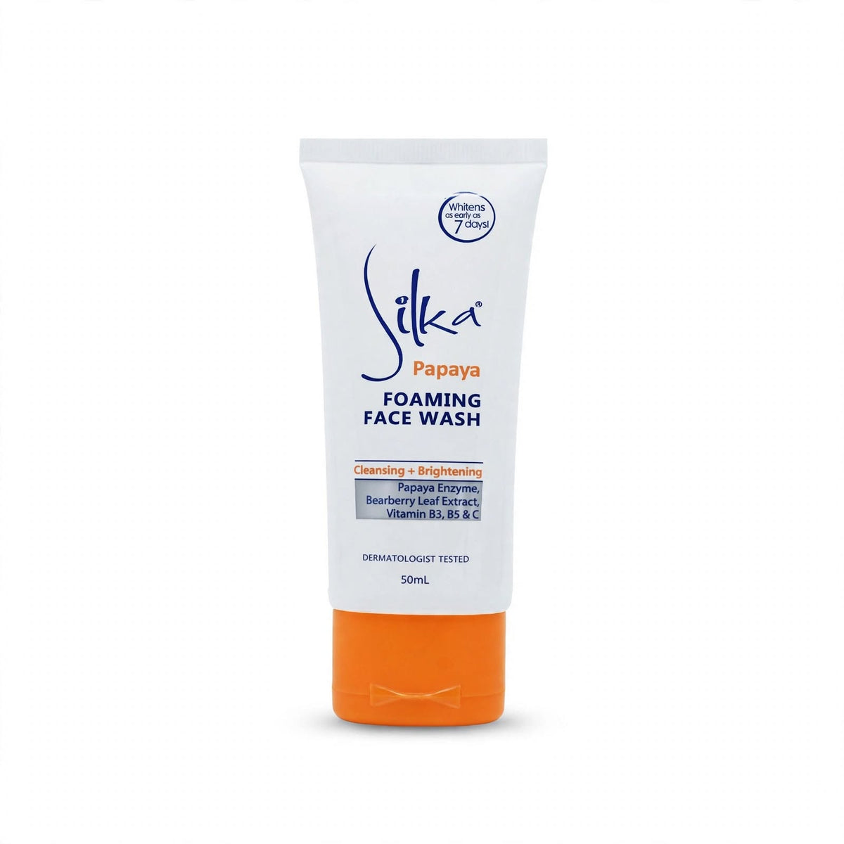 Silka Papaya Foaming Face Wash, 50Ml