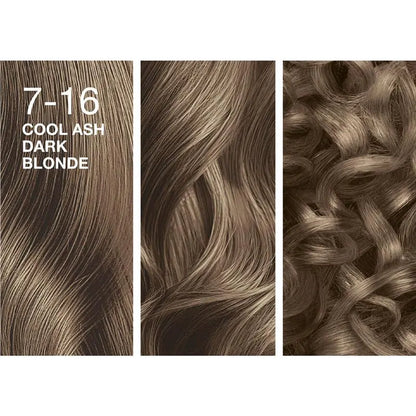 Schwarzkopf Creme Supreme Full Kit Permanent Hair Coloration 7-16 Cool Ash Dark Blonde