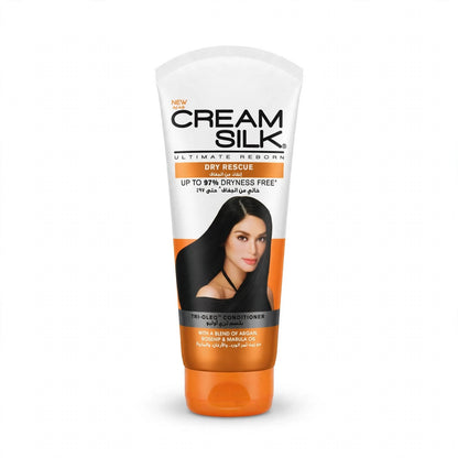 Cream Silk Ultimate Reborn Dry Rescue up to 97 % Dryness Free Tri-Oleo Conditioner 180 ml