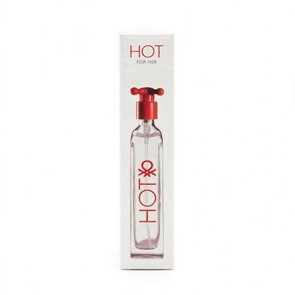 United colors Benetton Hot Eau De Toilette for her  100 Ml.