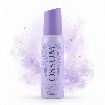 Ossum Desire  Fragranced Body Spray For Women, 120ML