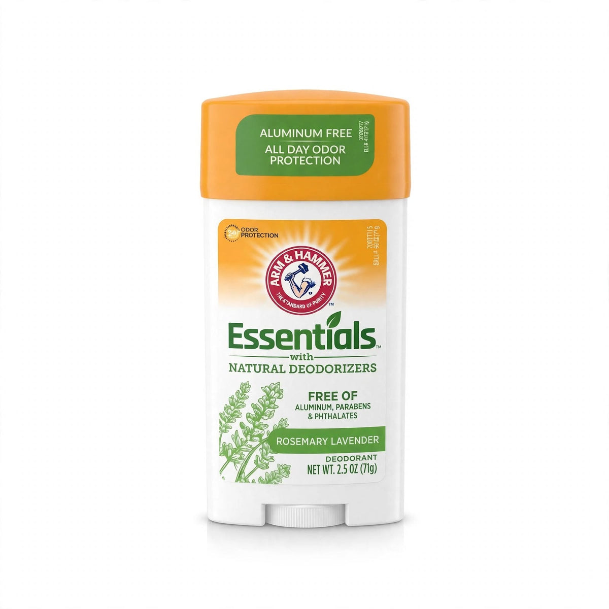 Arm & Hammer Essentials With Natural Deodorizers Rosemary Lavender 71 G