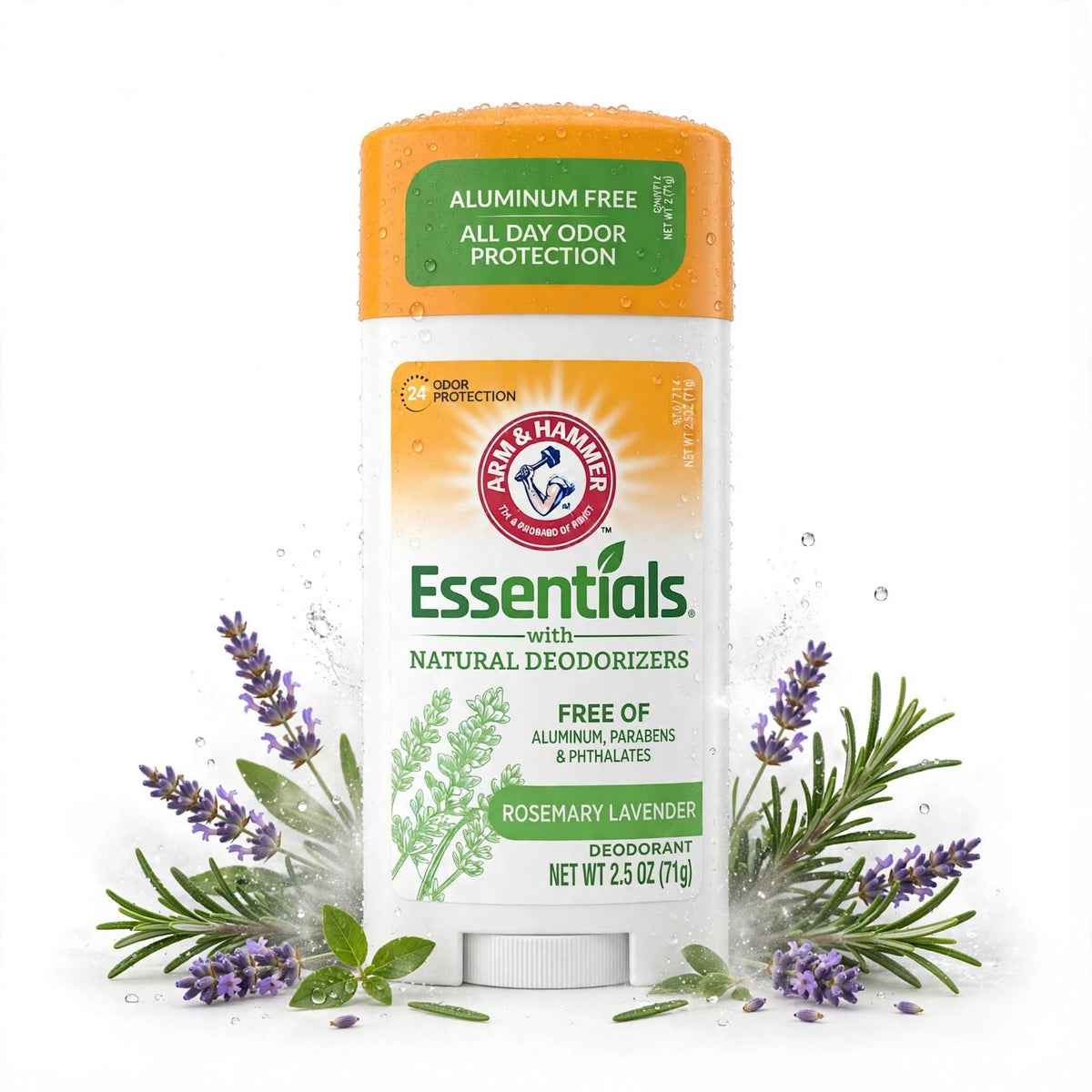 Arm & Hammer Essentials with naturals deodorized rose mary lavender 71 G