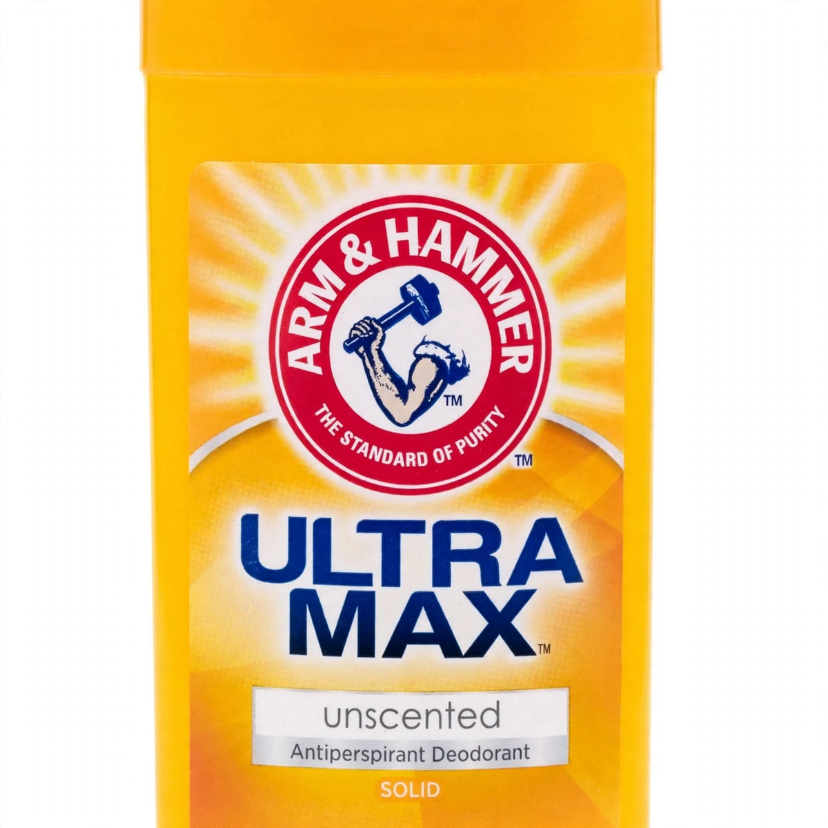 Arm & Hammer Ultra Max  Unscented Antiperspirant Deodorant Solid , 73G