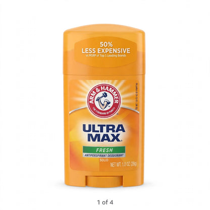 Arm & Hammer Ultra Max Fresh Antiperspirant  Deodorant solid  , 28G