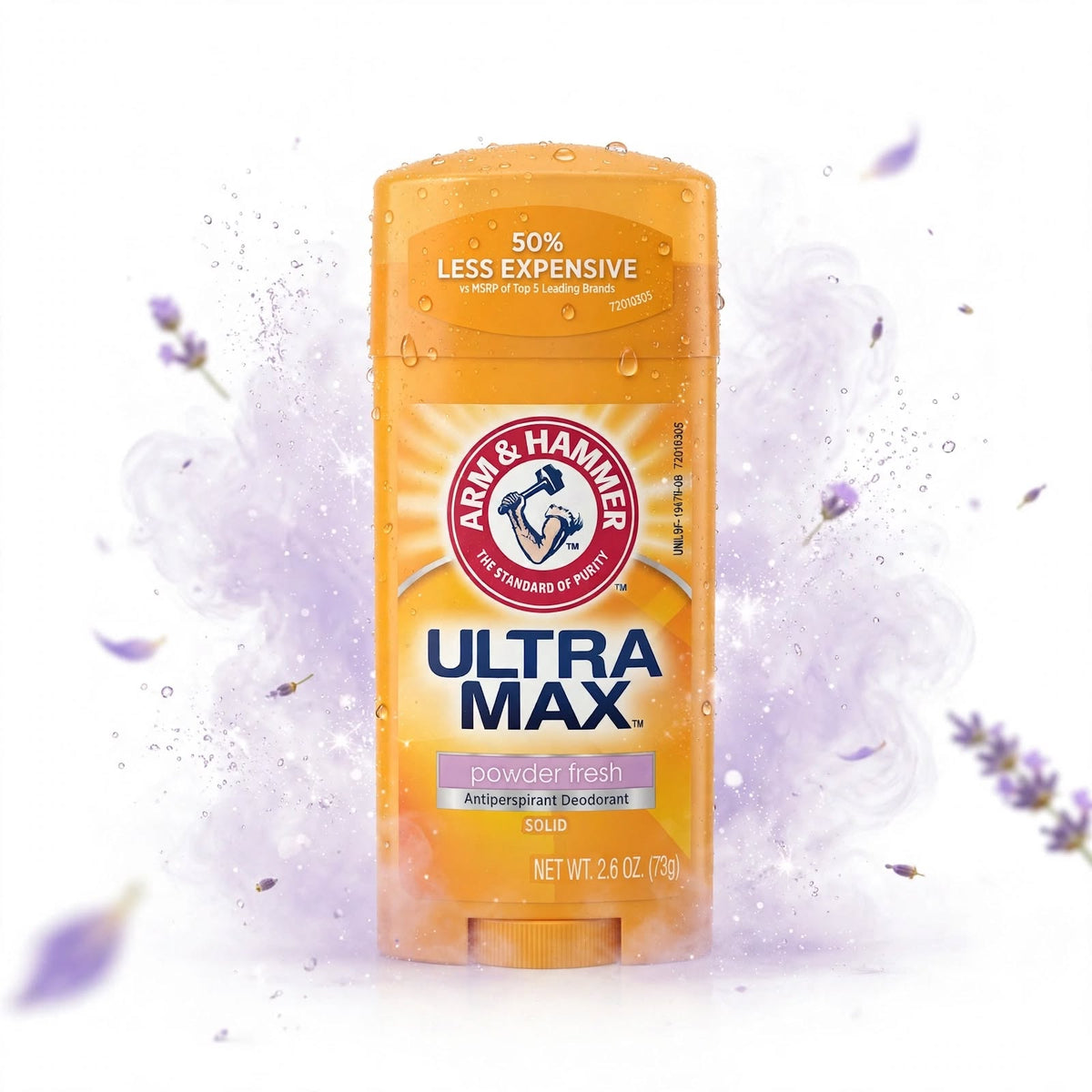 Arm & Hammer Ultra Max Powder Fresh Antiperspirant Deodorant solid 73G