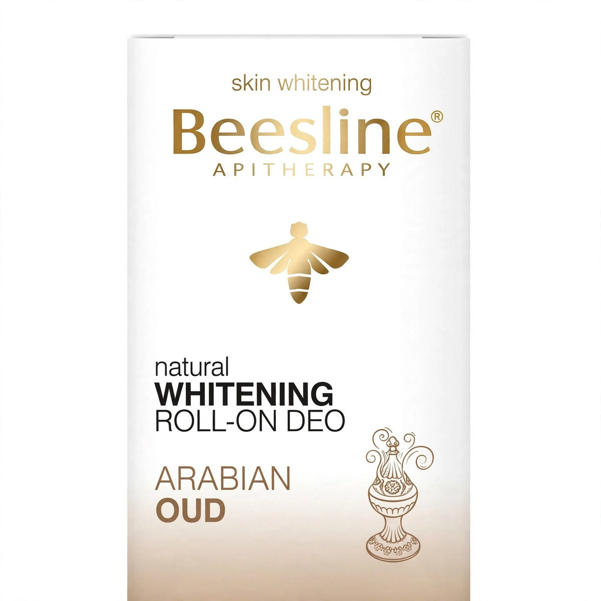 BEESLINE APITHERAPY NATURTAL WHITENING ROLL -ON DEO ARABIAN OUD 4 IN 1 FORMULA 50 ML