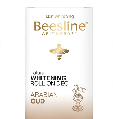 BEESLINE APITHERAPY NATURTAL WHITENING ROLL -ON DEO ARABIAN OUD 4 IN 1 FORMULA 50 ML