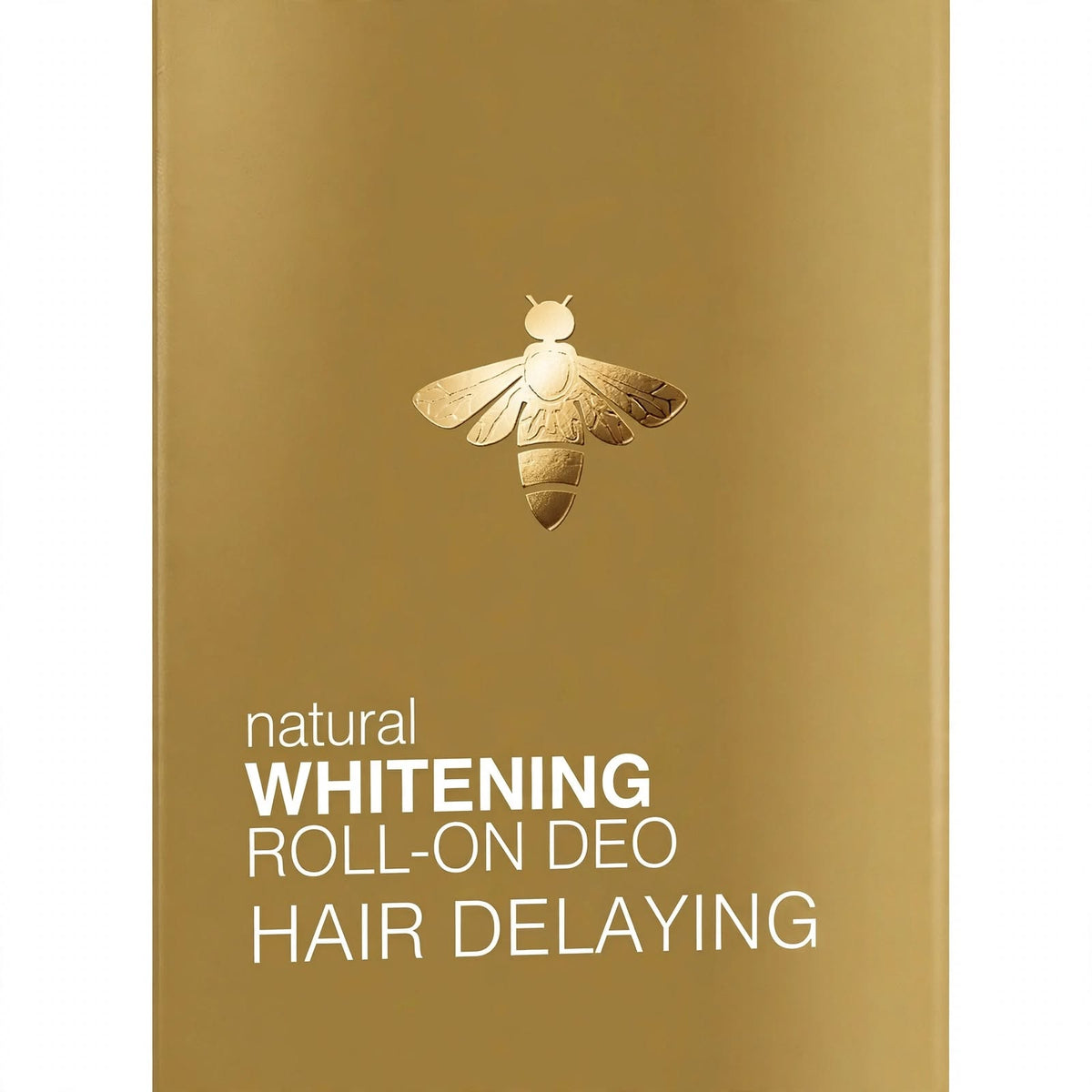 BEESLINE APITHERAPY NATURTAL WHITENING ROLL -ON DEO HAIR DELAYING  5 IN 1 FORMULA 50 ML