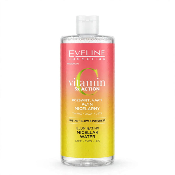 Eveline Cosmetics Vitamin 3* Action Illuminating Micellar Water 500Ml