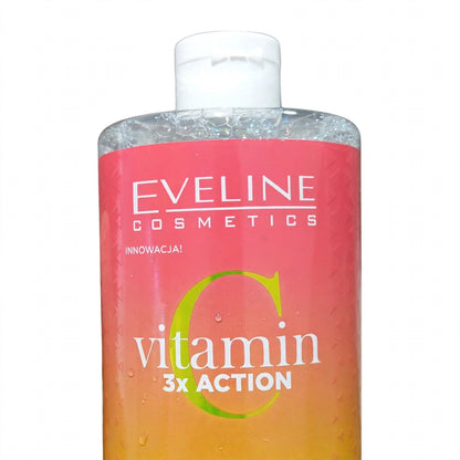 Eveline Cosmetics Vitamin 3* Action Illuminating Micellar Water 500Ml