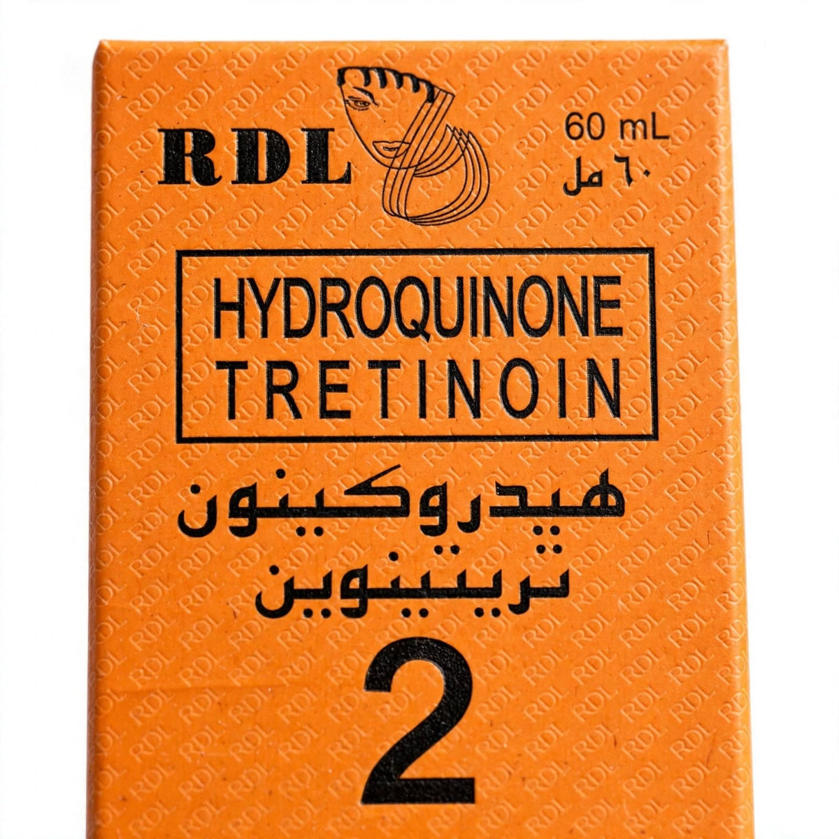 RDL HYDROQUINONE TRETINOIN BABY FACE 2 ANTI -ACNE DEPIGMENTING AGENT 60  ML