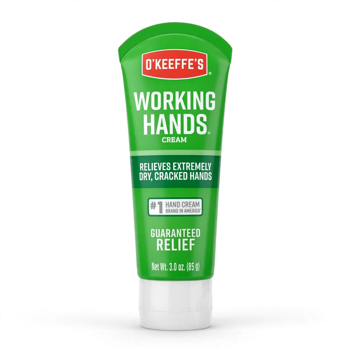 O'Keeffe's Working Hands Cream relives Extremely Dry, Cracked Hands Guaranteed Relief 85 g