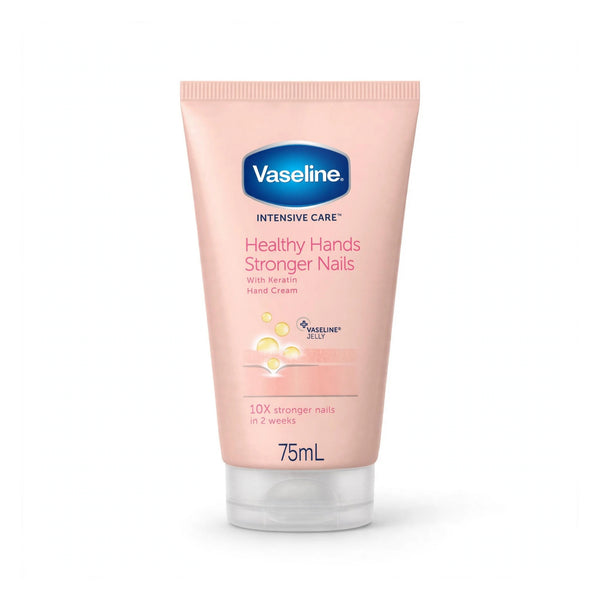 Vaseline Healthy Hands Stronger Nails With Keratin Hand Cream 75 ml