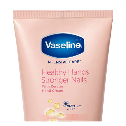 Vaseline Healthy Hands Stronger Nails With Keratin Hand Cream 75 ml