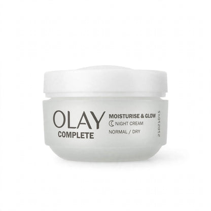 Olay Complete Moisturise & Glow Night Cream Normal to Dry Skin 50ml