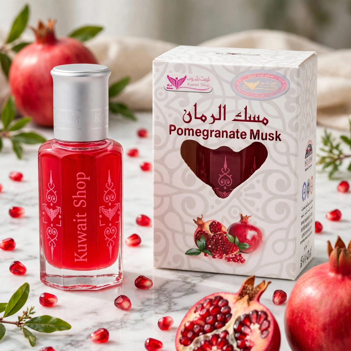 Kuwait Shop Pomegranate Musk Perfume, 12Ml