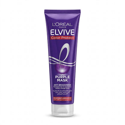 loreal Elvive Color Protect Purple Mask  Anti - Brassiness 150ml