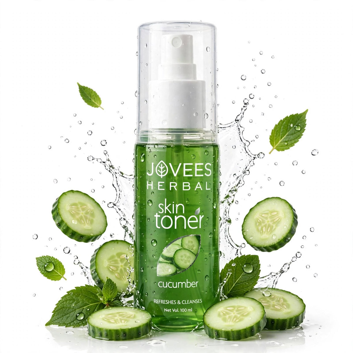 Jovees Herbal Skin Toner Cucumber 100Ml