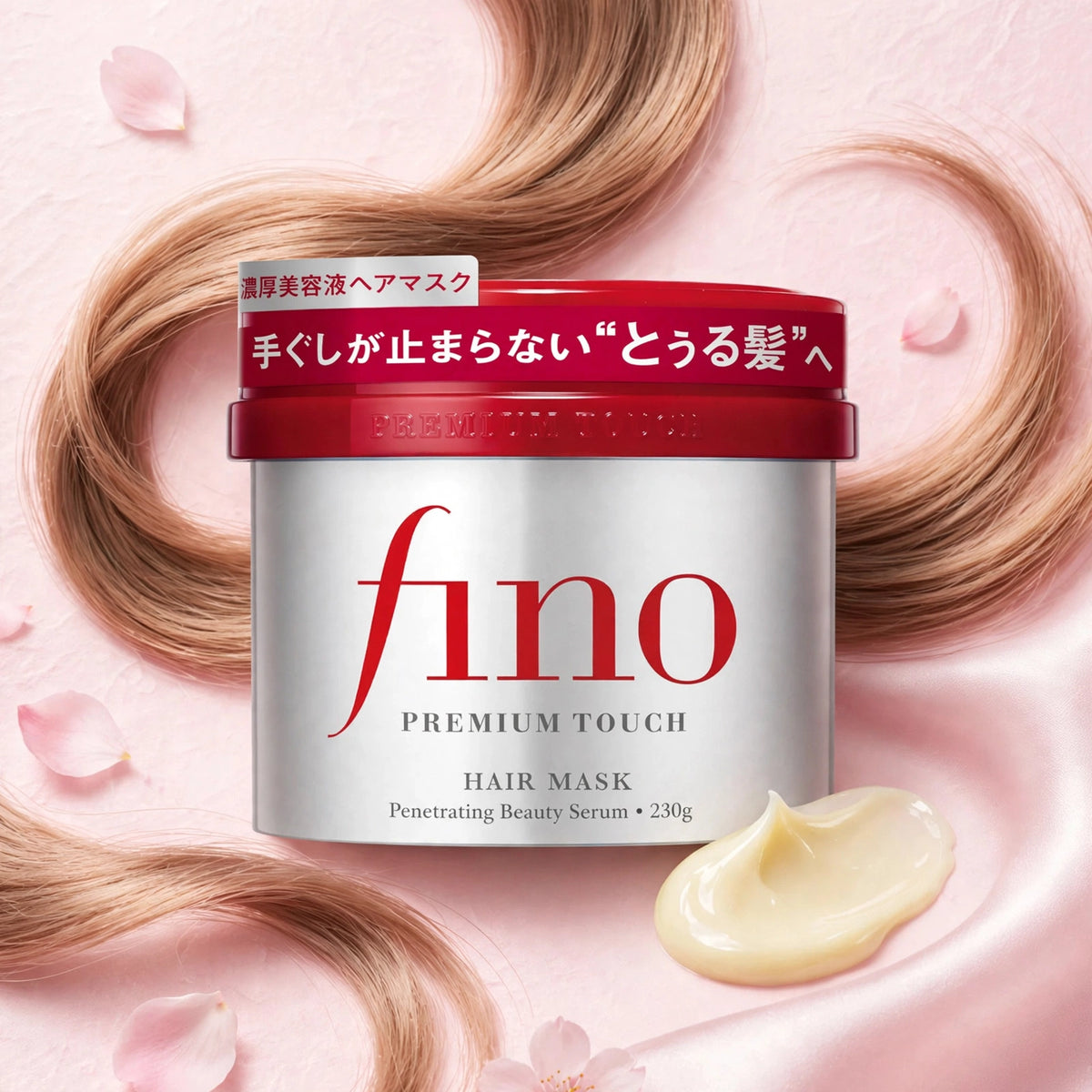 Fino Premium Touch Penetrating Beauty Serum Hair Mask, 230G