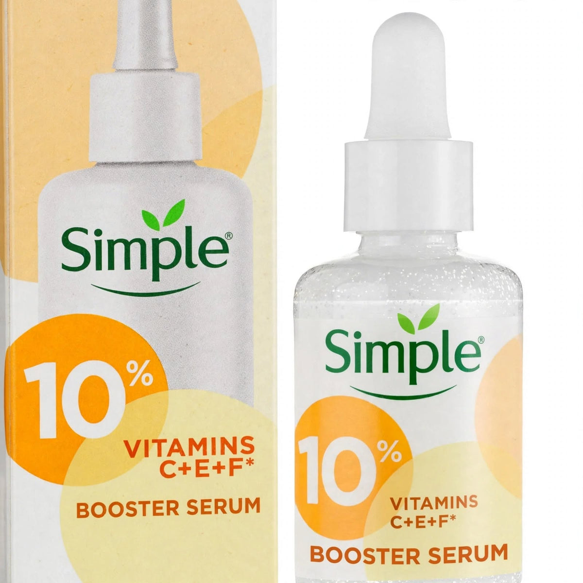 Simple 10% Vitamins C+E+F Booster Serum 30ml