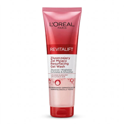 L'Oreal Paris Revitalift Resurfacing Gel Wash 3.5% Glycolic Acid 150ml