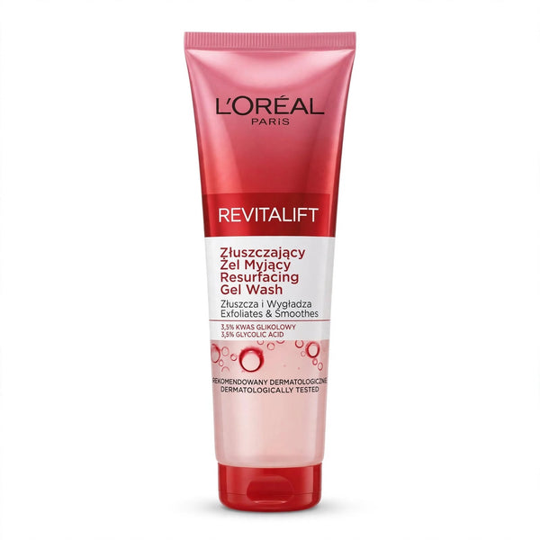 L'Oreal Paris Revitalift Resurfacing Gel Wash 3.5% Glycolic Acid 150ml