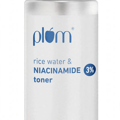 Plum Rice Water & Niacinamide  3% Toner 150Ml