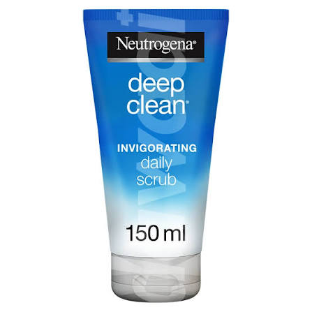 Neutrogena Face Scrub Deep Clean Invigorating Normal To Combination Skin, 150Ml