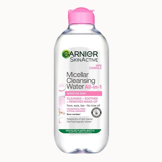 Garnier Skin Active All In 1 Waterproof Non-Greasy Makeup Remover & Cleansing Micellar Water In Oil For All Skin Types, 400Ml