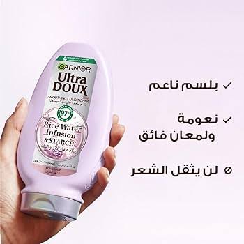 Garnier Ultra Doux Rice Water Conditioner, 360Ml
