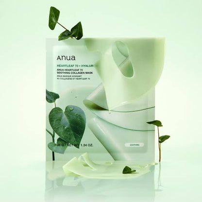 Anua Heartleaf 70 Soothing Collagen Mask 38g