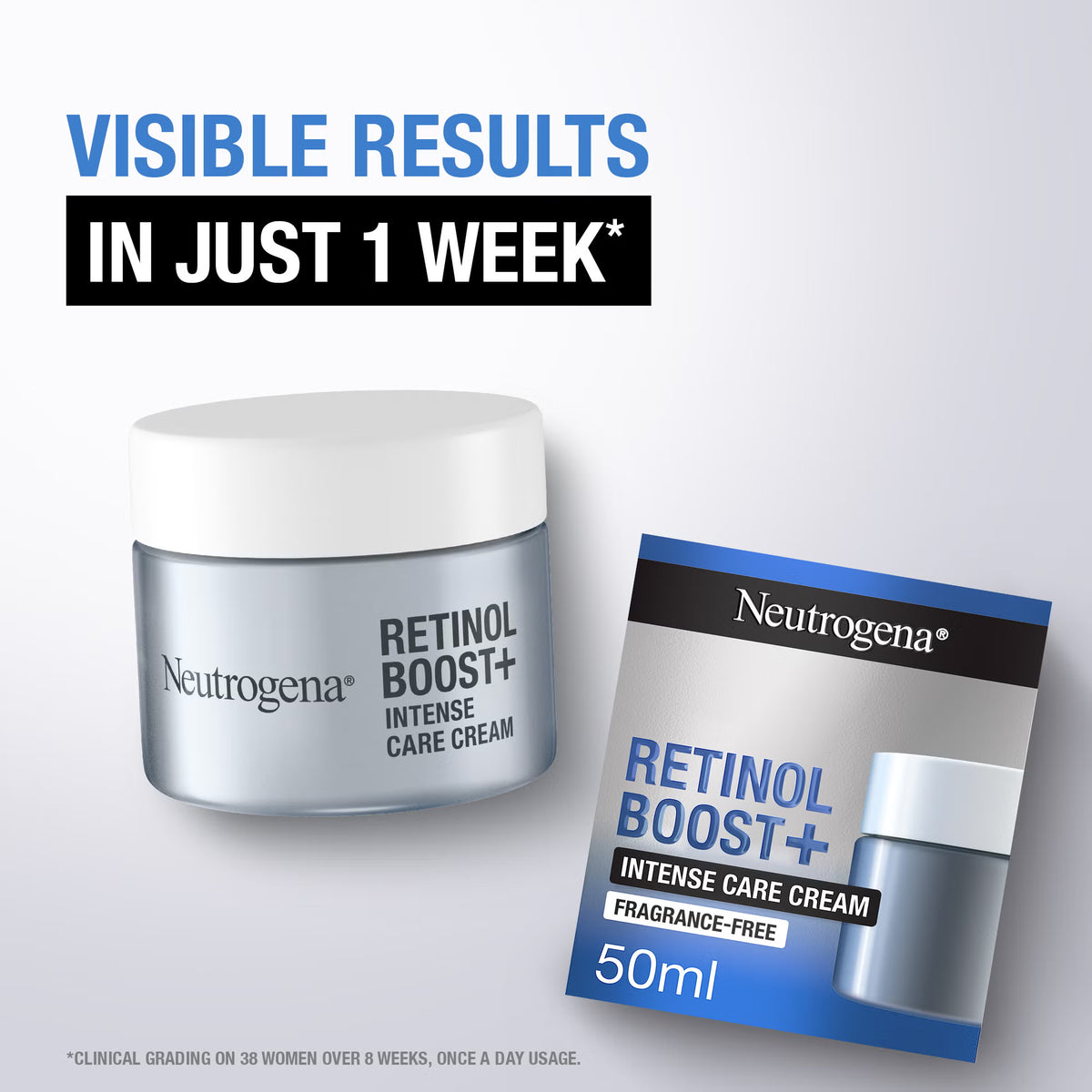 Neutrogena Retinol Boost Plus Anti-Aging Intense Care Cream, 50Ml