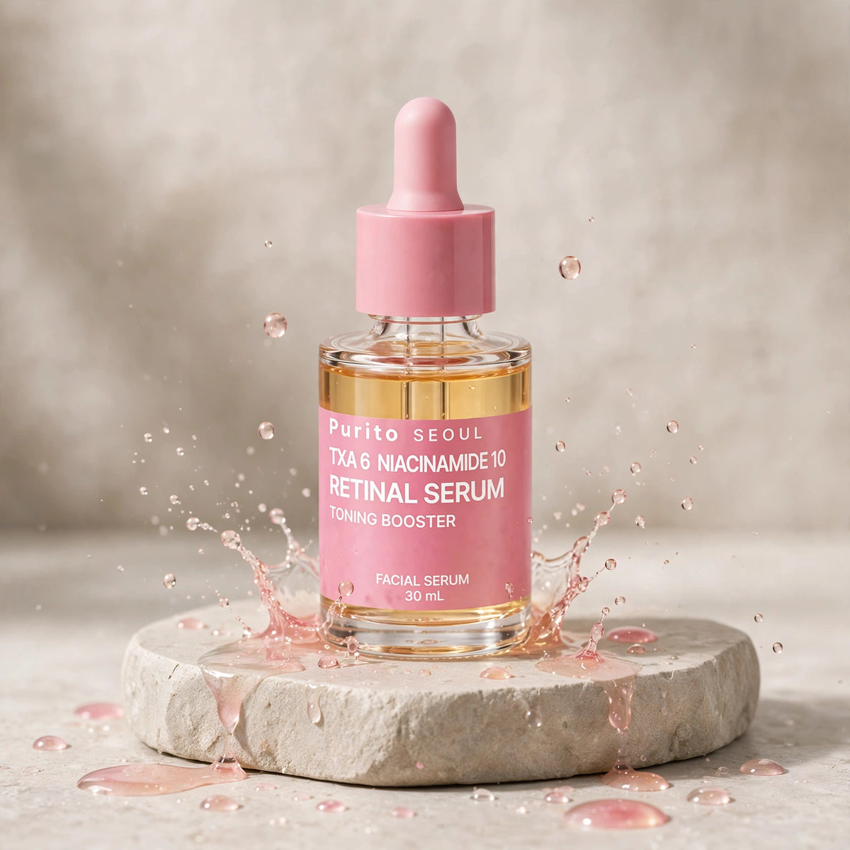 PURITO TXA 6 NIACINAMIDE 10 RETINAL SERUM TONING BOOSTER FACIAL SERUM 30 ML
