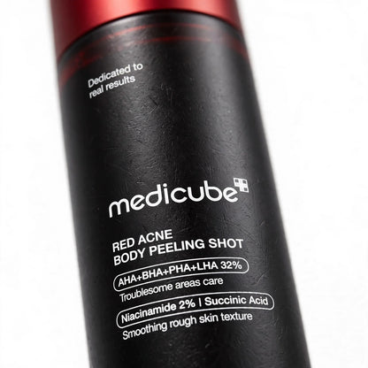 MEDICUBE RED ACNE BODY PEELING SHOT AHA+BHA+PHA+LHA+32%  110g